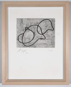 Jean Hans Arp – Untitled from Precursori – Etching and aquatint on BFK paper.