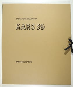 Kars 59 portfolio – Salvatore Scarpitta – 1989