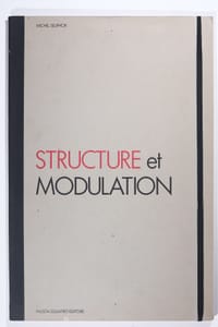 Structure et Modulation – Michel Seuphor – 1984