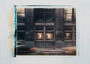 Fabrizio  Ceccardi – In New York – Polaroid Transfer on Fabriano Rosasipina paper