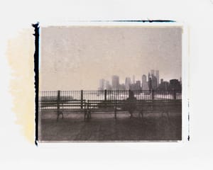Fabrizio  Ceccardi – Manhattan – Polaroid transfer on Fabriano Rosaspina paper