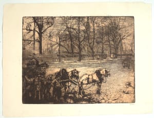 Giovanni Greppi – Notre Dame – Etching