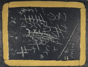 Antoni Tapies – Pissarra – Acquaforte e carborundum