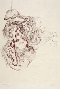 Hans Bellmer – Da: Unterweisungen der Sexualität II – Acquaforte e puntasecca