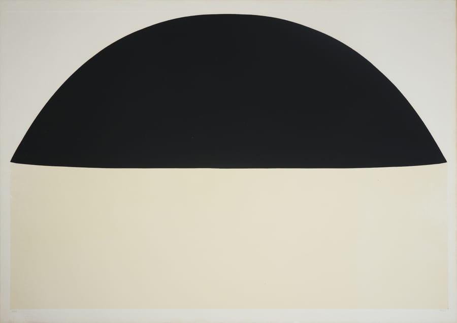 Bianco e Nero – Alberto Burri – 1971