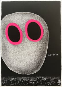 Ettore Sottsass – Il Futuro – Litografia e serigrafia