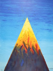Hidetoshi Nagasawa – Focara – Silkscreen on Hahnemuhle paper