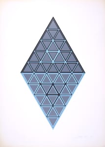 Senza titolo – Hans Jörg Glattfelder – 1973 – Hans Jörg Glattfelder, lithograph