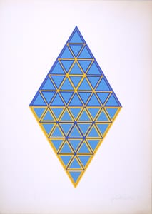 Hans Jörg  Glattfelder – Senza titolo – Lithograph