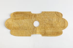 Lupo Borgonovo – M I – Acrylic and cotton thread on Chinese paper